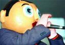 SURREAL: Frank Sidebottom gets the show on the road