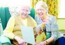 Family gets together to wish Blackburn woman happy 100th