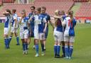 Rovers Ladies show their disappointment after being beaten by Charlton