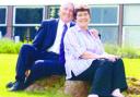 TOGETHER: Teachers Michael and Kathleen Emery have spent their whole career at Pleckgate High School