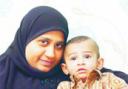 RAY OF LIGHT: Shehnaz with baby Isa  who has given their grieving family joy