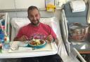 Simon Fletcher, 40, from Barrowford, in hospital after he was seriously injured in a dad’s race at his son’s school sports day