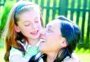 SMILING AGAIN: 10-year-old Hollie Steel with mum Nina