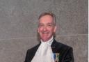 Ralph Assheton in his High Sheriff’s robes.