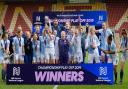 Rovers Ladies lift the Championship play-off final trophy