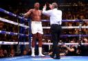 Anthony Joshua is counted out in New York