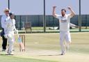 Joe McCluskie took two early wickets to help Burnley beat previous leaders Norden to go to the top of Lancashire League Division One