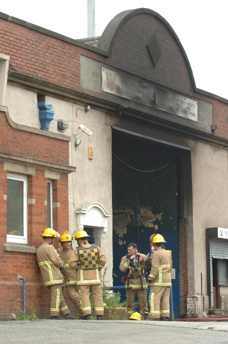 Manchester Road fire 