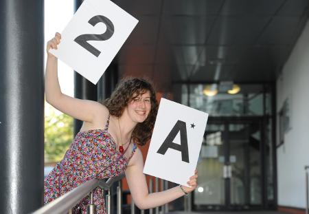 A* pupil from Blackburn College
