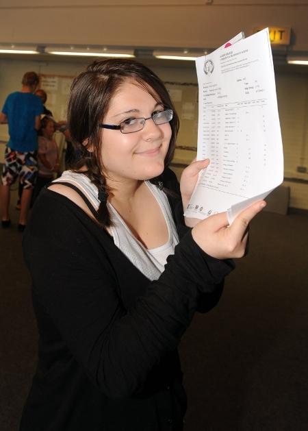 Alder Grange Community and Technology School pupils get their GCSE results