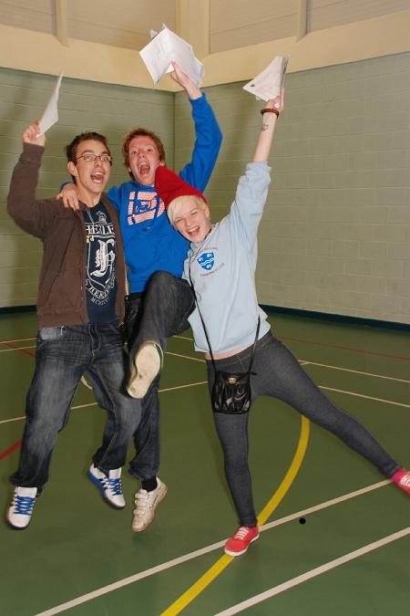 Darwen Vale students celebrate their GCSE results