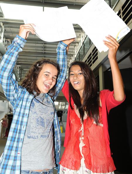 Pendle Vale Community College pupils get their GCSE results