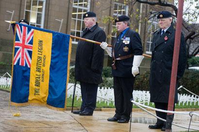 Two-minutes' silence to mark Armistice Day in Burnley