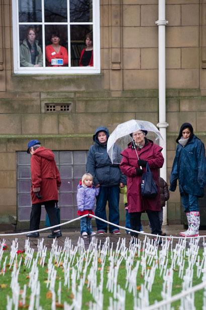 Two-minutes' silence to mark Armistice Day in Burnley