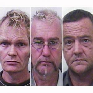 John Barrett, James Machin and John Wrey have been convicted of sexual offences against young girls