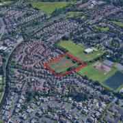 The proposed development site at Lomond Gardens, Blackburn