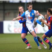 Natasha Flint scored twice for Rovers Ladies