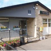 Trawden Forest Library and Community Shop.