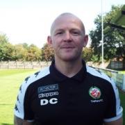 Danny Caldecott left Trafford to become the new manager of Clitheroe