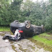 'The driver clearly needs many more lessons' after lucky escape on village road