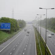 M65: A section of the motorway was closed earlier this evening