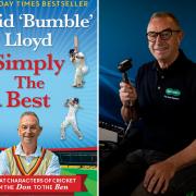 Cricket legend David “Bumble” Lloyd and his new book 'Simply The Best'