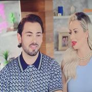 Bradley Dack and Olivia Attwood on ITVBe show Olivia Meets Her Match