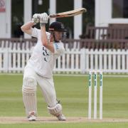 Luke Wells, on way to unbeaten 90 to steer Sussex home against Leicestershire.June 12, 2017.
