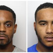 From left, Tyrell Robinson and friend Korie Berman have both been jailed for child sex offences