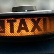 Library picture of taxi sign