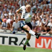 Paul Gascoigne fires home against Scotland at Euro 96 - can England find similar inspiration this time?
