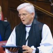 Bishop Julian Henderson speaking in the House of Lords