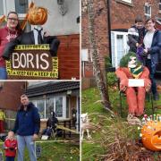 Last year, housholds from the neighbourhood created their own scarecrows to start a tradition