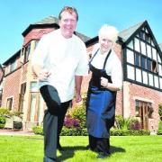 IN TRAINING: Nigel Haworth and his head chef Lisa Allen will be taking part in the run