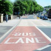 Motorists warned for driving in Blackburn bus lane