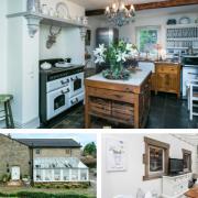 LOVELY: Some of the stunning rooms at Proctor Cote Farm