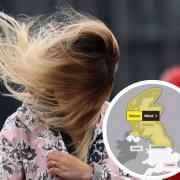 Met Office issues yellow weather warning for wind across Lancashire. Picture: PA/Canva