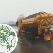 Selected priority routes in East Lancashire to be gritted this evening