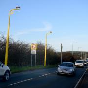 The average speed cameras on Grane Road between Haslingden and Blackburn