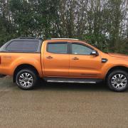 Bright orange Ford Ranger stolen from house in early hours