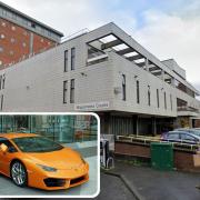 The man appeared at Preston Magistrates' Court over motoring offences involving a Lamborghini. Pics: Google Maps Street View/Pixabay