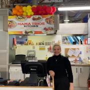 Rebecca Stuart of Mama Trios Kitchen in Blackburn Market