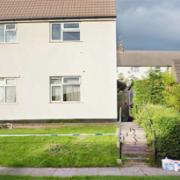 PAIR’S HOME: The flat in Waddington Avenue