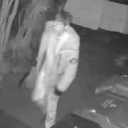 CCTV image of man released following burglary
