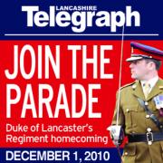 LIVE: Duke of Lancaster's Regiment homecoming parade in Blackburn