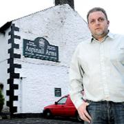 BREAK-INS: Simon Forster at the Aspinall Arms in Mitton
