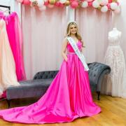 Eddison Emam, the current Miss Great Britain Teen, at Dressed Boutique