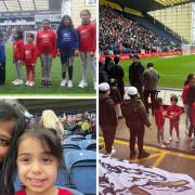 Members of the BAPS Hindu Temple were invited to Preston North End during the game against Middlesbrough FC