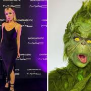 Holly Murray as the Grinch