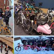 David Brown has refurbished a huge number of bikes and donated them to charity